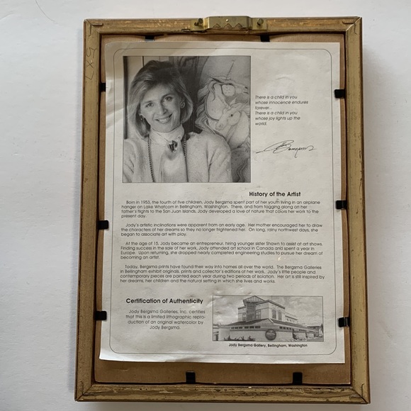 Jody Bergsma THE PROMISE print numbered - Picture 4 of 8